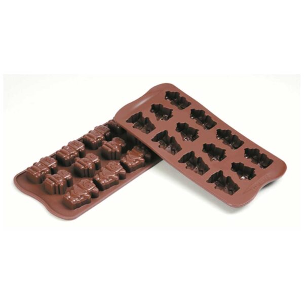 SILICONE CHOCOLATE MOULD ROBOTS 214*106 MM ITALY