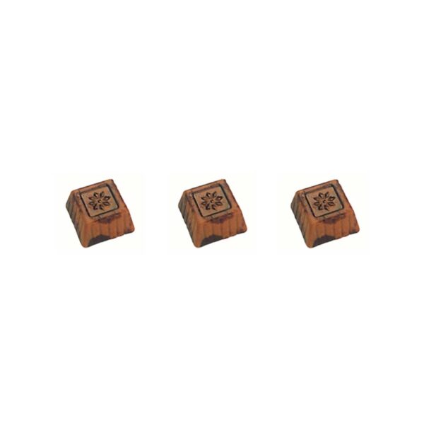 CHOCOLATE MOULD POLYCARBONATE SQUARE 35 PCS 10 G