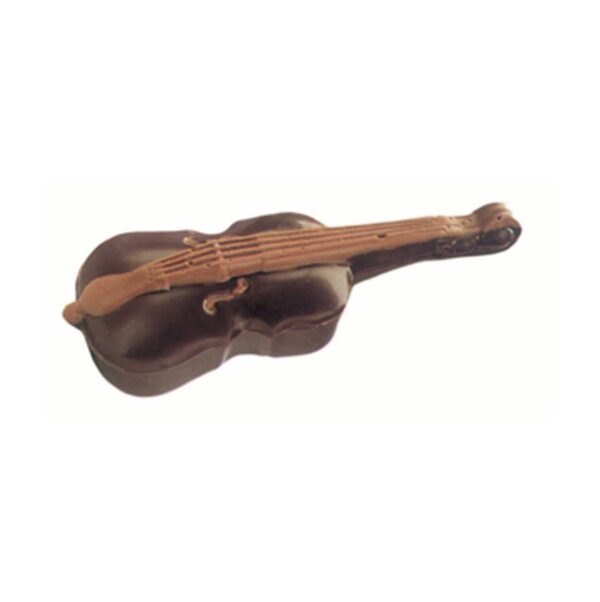 CHOCOLATE MOULD VIOLIN  P/C  261 MM BELGIUM